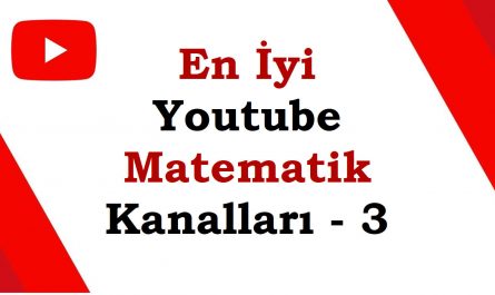 En İyi youtube matematik kanalları listesi