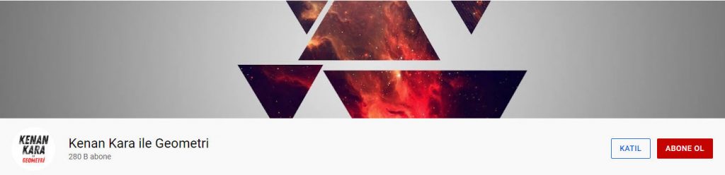 Matematik Geometri Youtube Ders Kanalları, Kenan Kara ile geometri