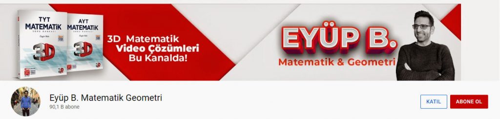 Eyüp B Youtube matematik kanalı