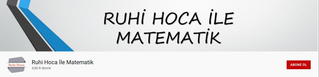 Ruhi hoca ile matematik kanalı