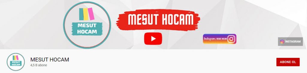 Mesut hocam Youtube matematik kanalı