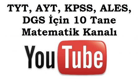 youtube Matematik kanal önerisi