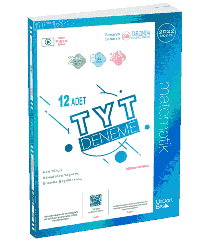 345 üç dört beş TYT matematik deneme çözümleri, 2022