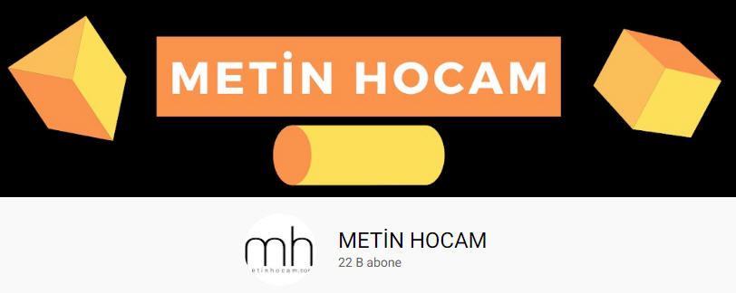metin hocam geometri kanalı