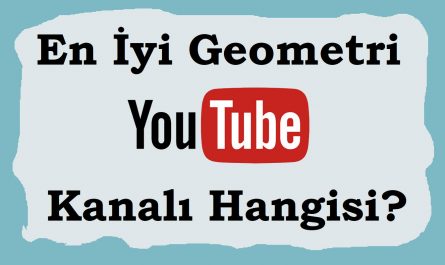 Youtube en iyi geometri kanalı