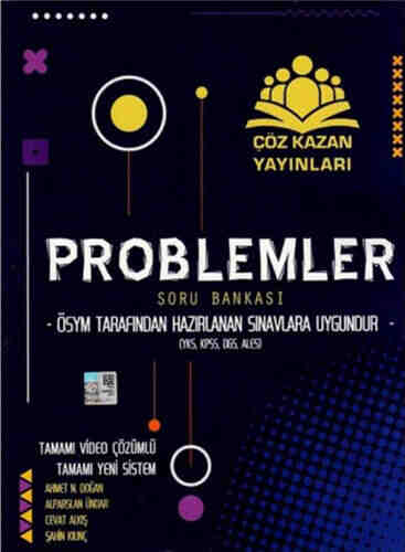 çöz kazan problemler soru bankası