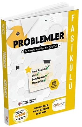 Günay yayınları konu anlatımlı problemler soru bankası