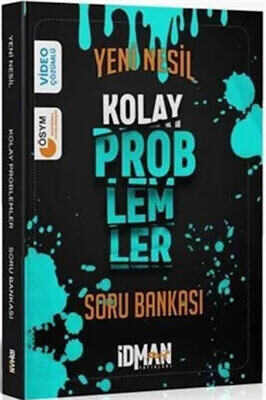 idman yayınları kolay problemler soru bankası