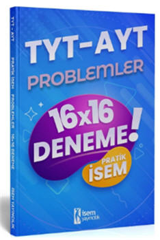 isem yayınları tyt problemler 16x16 deneme