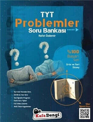 Kafadengi yayınları TYT problemler kitabı , video çözümlü