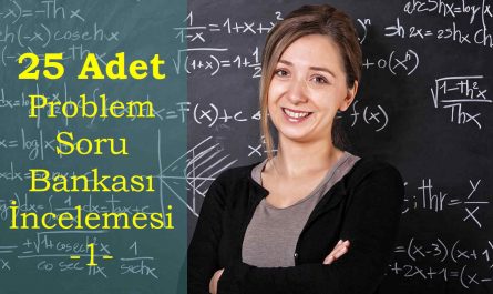 TYT, KPSS, ALES ve DGS için problemler soru bankası incelemesi