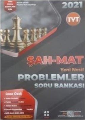 Anka yayınları Şah-Mat TYT Problemler Soru Bankası