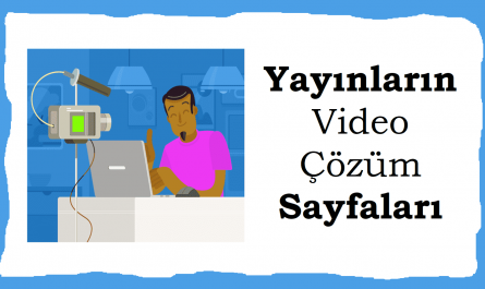 Soru Bankası Denemeler Video çözüm sayfaları