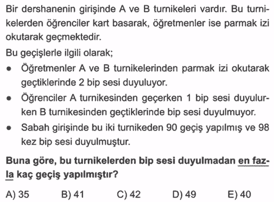 345 TYT yeni nesil problemler soru bankası, matematik