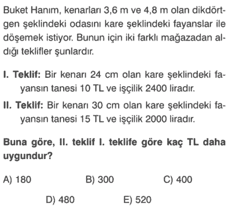 TYT yeni nesil problemler soru bankası, Supara Yayınları