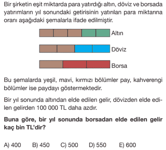 Hız yayınları TYT yeni nesil problemler soru bankası