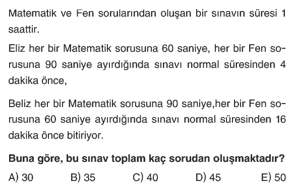 mert hoca yayınları, Efişinado testi, yeni nesil sayı problemleri