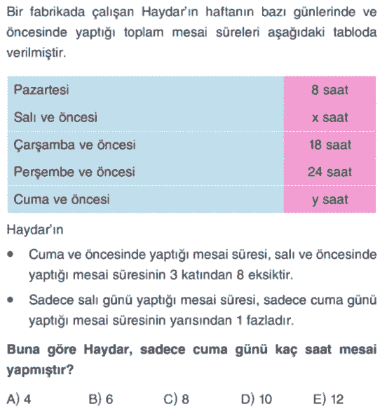 Miray yayınları, TYT yeni nesil problemler soru bankası, Bıyıklı matematik