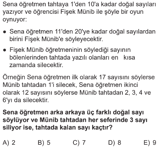 Yeni nesil problem sorusu, Hızlı kalem problemler soru bankası