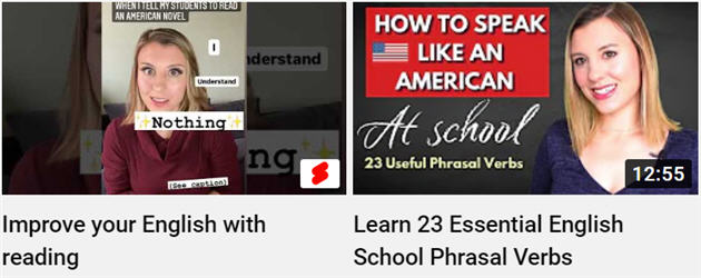 İngilizce kanal önerileri, English with Kayla