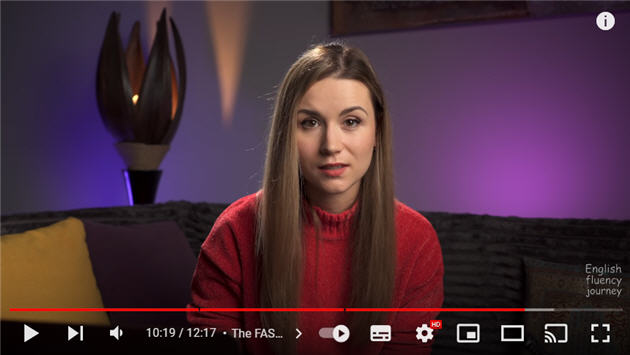ingilizce öğreten kanallar, English Fluency Journey, anna