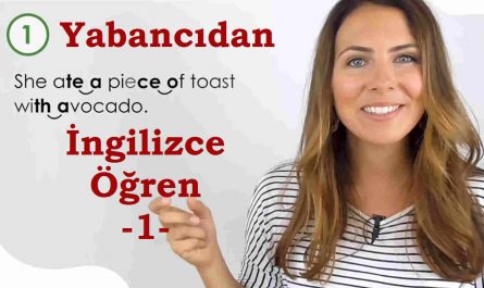 Yabancıdan ders, konuşarak ingilizce öğren