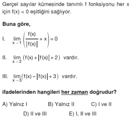 mutlak değerli limit sorusu 