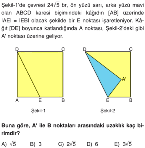 katlama soruları, 2022 ayt matematik, rasyonel yayınları