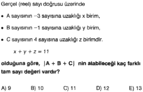 Zor matematik soruları, sayılar konusu