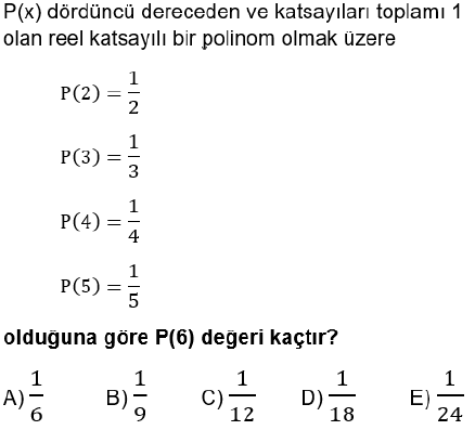 çok zor polinom sorusu, polinom çözümleri