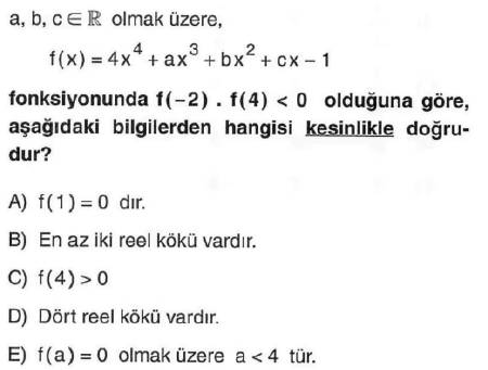 zor fonksiyon sorusu, Zor matematik soruları