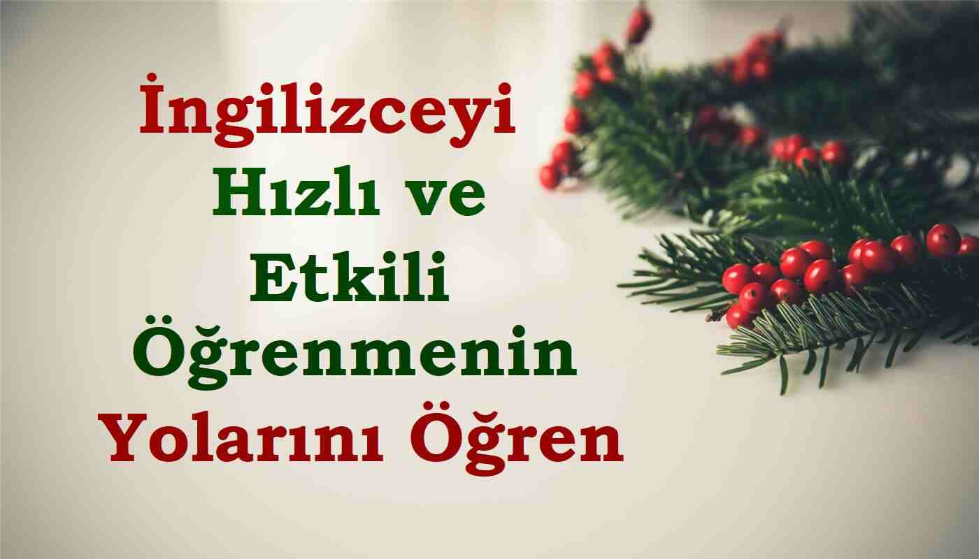 İngilizceyi hızlı konuşmanın yolları