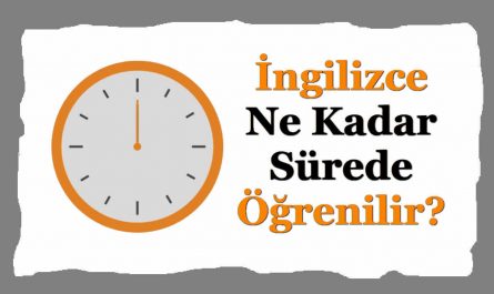 Sıfırdan ingilizce ne kadar sürede öğrenilir
